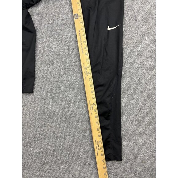 Nike Pro Dri-Fit Pants Womens Small Black Compression Leggings Athletic Running - Picture 5 of 8